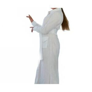 NEW ESTEEM COUTURE kylie button-down dress in ivory